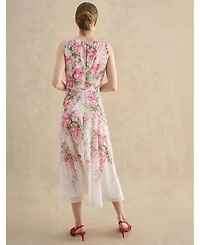 Hobbs London Carly Fit Flare Midi Dress