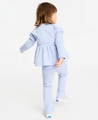 Epic Threads Toddler Girls' 12M-5T Brushed Rib Top & Pants, 2-Piece Set, Macy's Exclusive