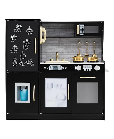 Toddler Pretend Play Kitchen Set for Boys and Girls Fun Cooking Toy Ages 3-6 Years Old