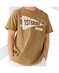 Sweet Wink Big Boys First Grade Pennant Short Sleeve T-Shirt