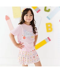 Sweet Wink Big Girls First Grade Pennant Short Sleeve T-Shirt