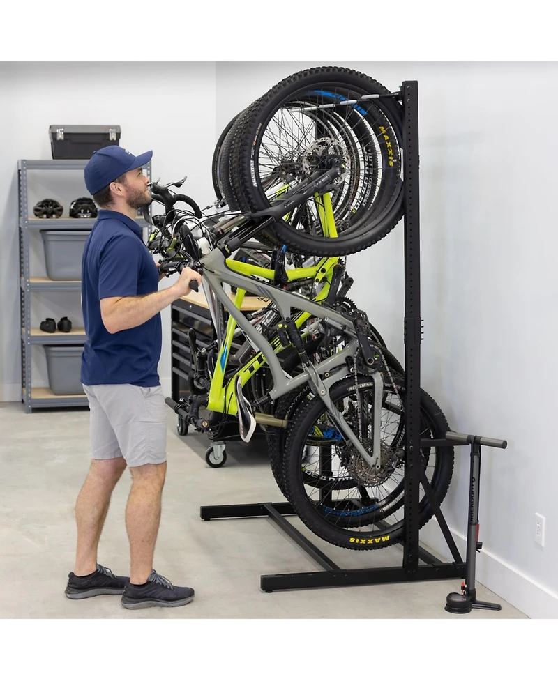 StoreYour Freestanding G-Bike | Holds 5 Bikes