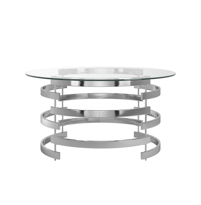 iNSPIRE Q Metal Chop Coffee Table