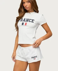 Edikted Women's France T Shirt