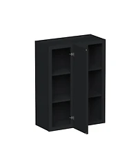 Boyel Living 36" Hight Standard Corner Wall Cabinets, Ready to Assemble Kitchen Cabinet with Solid Wood Frame, Soft-Close Slides and Hinge
