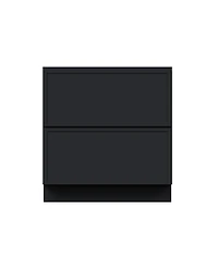 Boyel Living 33 Inch 2-Drawers Base Cabinets Kitchen Cabinets, Solid Wood Frame, Soft-Close Slides and Hinges