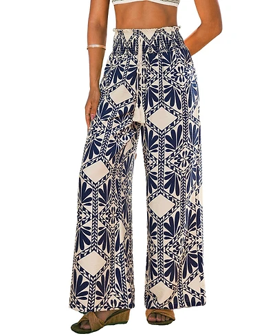Cupshe Women's Sea Ya Ornate Pants
