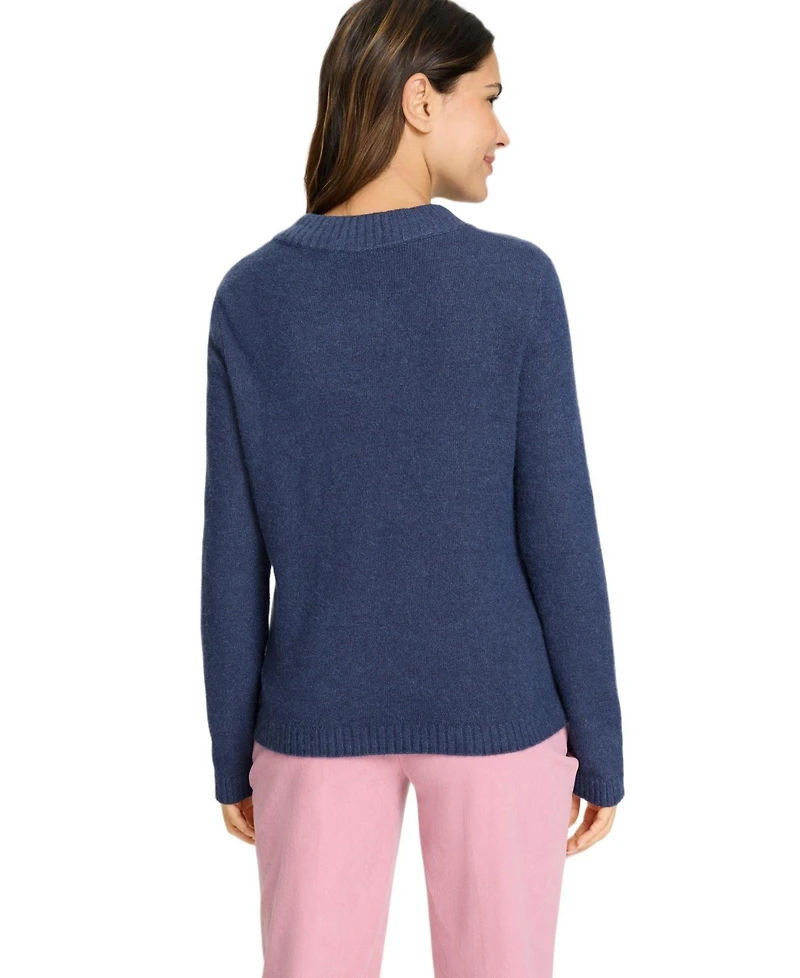 Olsen Women's Zip Front Cardigan