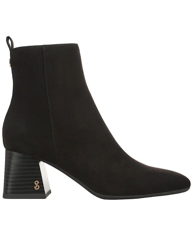 Sam and Libby Women's Yuliana Block Heel Dress Booties