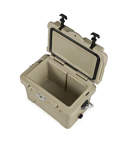 Sugift 20 Quart Portable Hard Cooler with Built-in Ruler and Bottle Opener