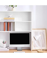 DormCo Yak About It Double Shelf Desk Bookshelf Hutch