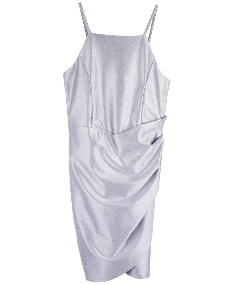 Emerald Sundae Girls' 7-16 Sleeveless Glitter Knit Dress