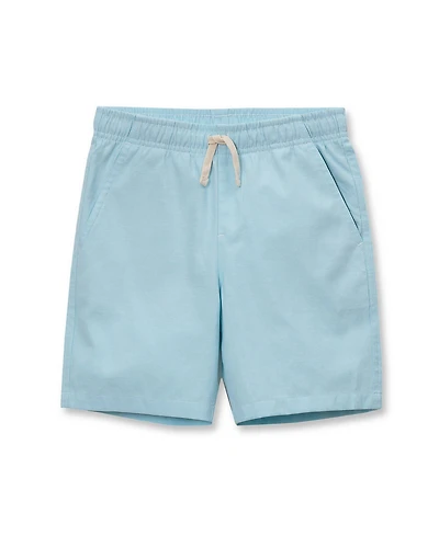Lands' End Big Boys Husky Oxford Pull On Shorts