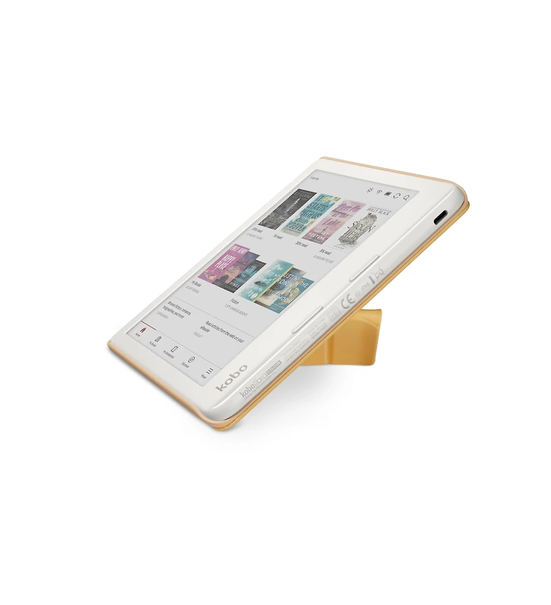 Kobo Libra Colour eReader with Butter SleepCover Case and Ac Bundle