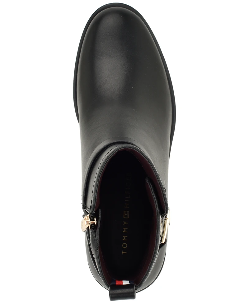 Tommy Hilfiger Women's Idala Ornamented Side Zip Booties
