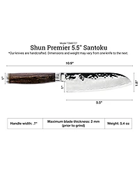 Shun Premier 5.5" Santoku Knife