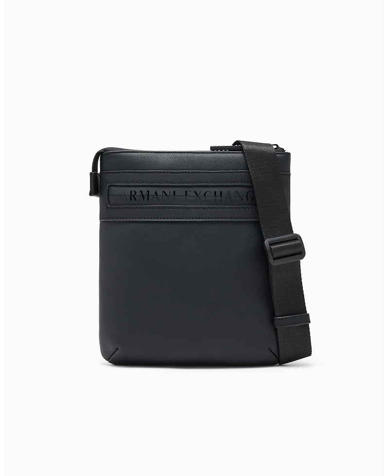 A|X Armani Exchange Men's Flat Crossbody Bag