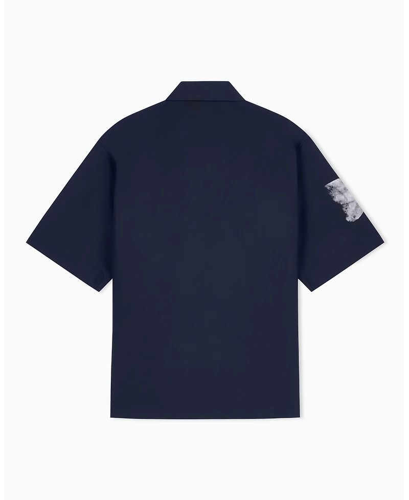 A|X Armani Exchange Men's Exposed Flower Shirt