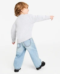 abercrombie kids Toddler Boys' 2T-5T Moose Graphic Sweater