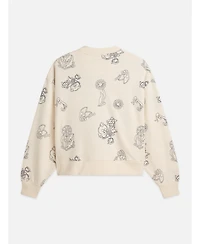 Scotch & Soda Women's and Embroidered Seasonal Fit Sweatshirt