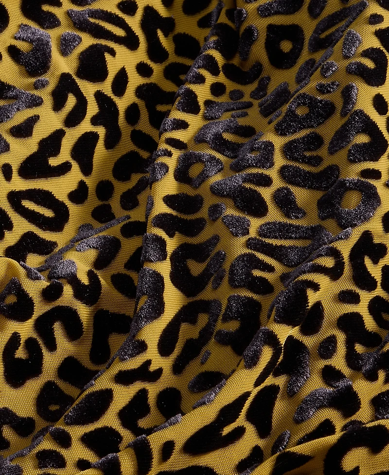 Lapointe X Macy's Women's Leopard-Print Body-Con One-Shoulder Dress, Exclusive