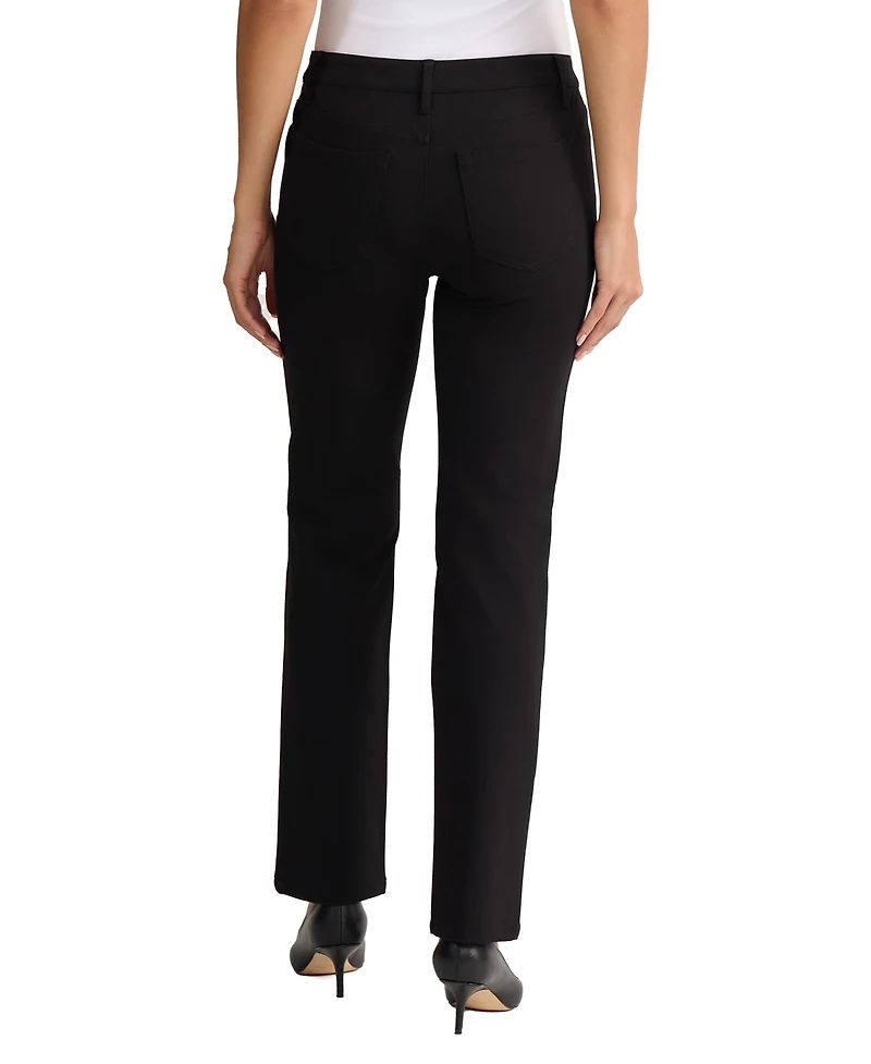Jones New York Women's Lexington Mid-Rise Straight Pants