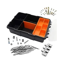 Xdovet Tool Parts Box Organizer Removable Dividers 10-Compartment