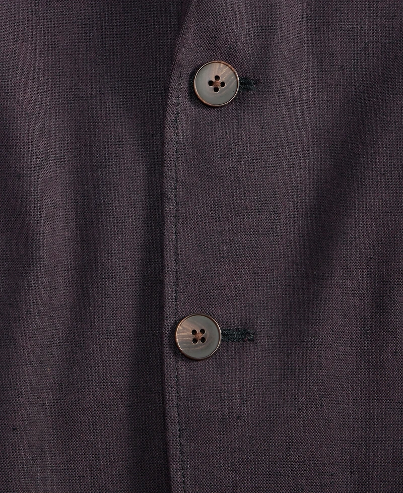 Alfani Men's Linen-Blend Tech Two-Button Blazer, Macy's Exclusive - Delavay