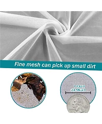 Xdovet Pool Skimmer Net Heavy Duty Leaf Rake Mesh Bag