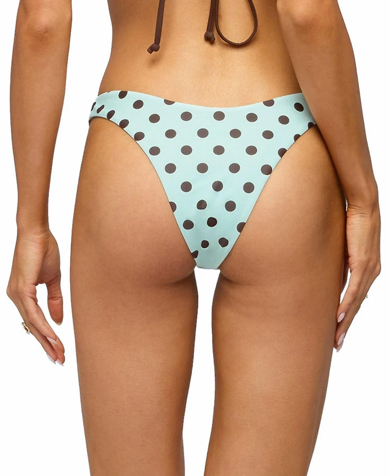 Edikted Women's Melanie Polka Dot String Bikini Bottom