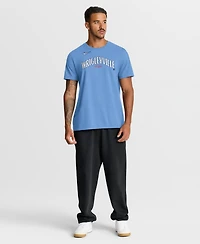 Nike Men's Light Blue Chicago Cubs City Connect Large Logo T-Shirt