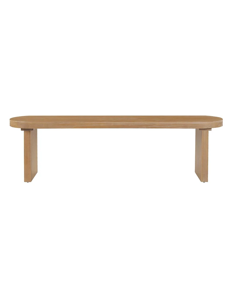 Streamdale Furniture 62.9'' Solid Wood Indoor Dining Bench Seats 3