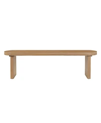 Streamdale Furniture 62.9'' Solid Wood Indoor Dining Bench Seats 3
