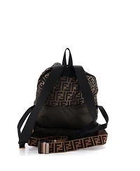 Pre-Owned Fendi Convertible Belt Bag Backpack Zucca Canvas and Nylon