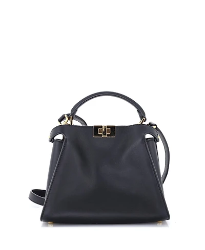 Pre-Owned Fendi Peekaboo Essentially Bag Leather