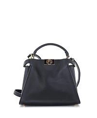 Pre-Owned Fendi Peekaboo Essentially Bag Leather