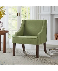 Streamdale Furniture Mid-Century Modern Upholstered Fabric Accent Chair