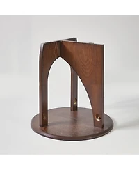 Streamdale Furniture Solid Wood Edge Table 2-Piece Set - Minimalist Living Room Decor