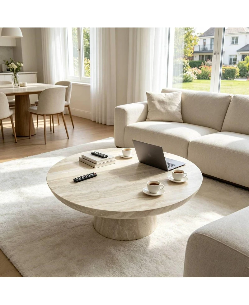 Streamdale Furniture Charming Mushroom Coffee Table for Stylish Leisure and Relaxation