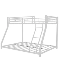 Streamdale Furniture Metal Over Full Bunk Bed - Durable Space-Saving