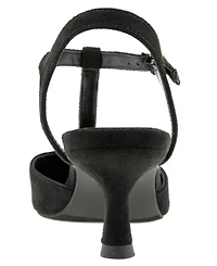 Kensie Women's Odessa Kitten Heel T-Strap Pump