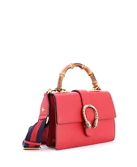 Pre-Owned Gucci Dionysus Bamboo Top Handle Bag Leather