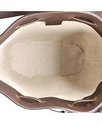 Pre-Owned Gucci Medium Ophidia Bucket Bag Gg Coated Canvas