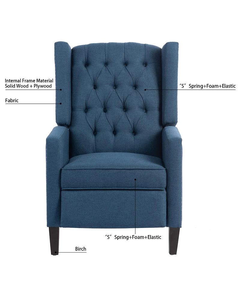 Streamdale Furniture 27.16'' Wide Manual Wing Chair Recliner