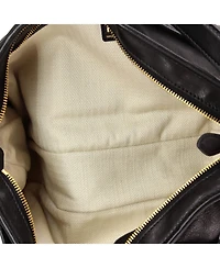 Pre-Owned Miu Miu Medium Aventure Shoulder Bag Leather