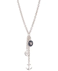 Lauren Ralph Lauren Sterling Silver Y- Shaped Drop Necklace
