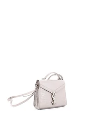 Pre-Owned Saint Laurent Mini Cassandra Top Handle Bag Embossed Leather