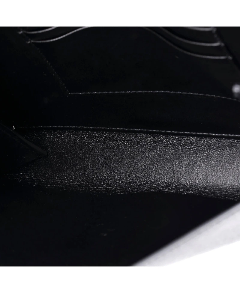 Pre-Owned Saint Laurent Mini Cassandra Chain Wallet Leather