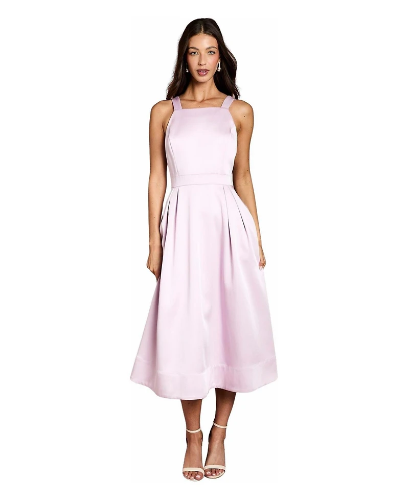 Coast Women's Fit and Flare Square Neck Midi Dress
