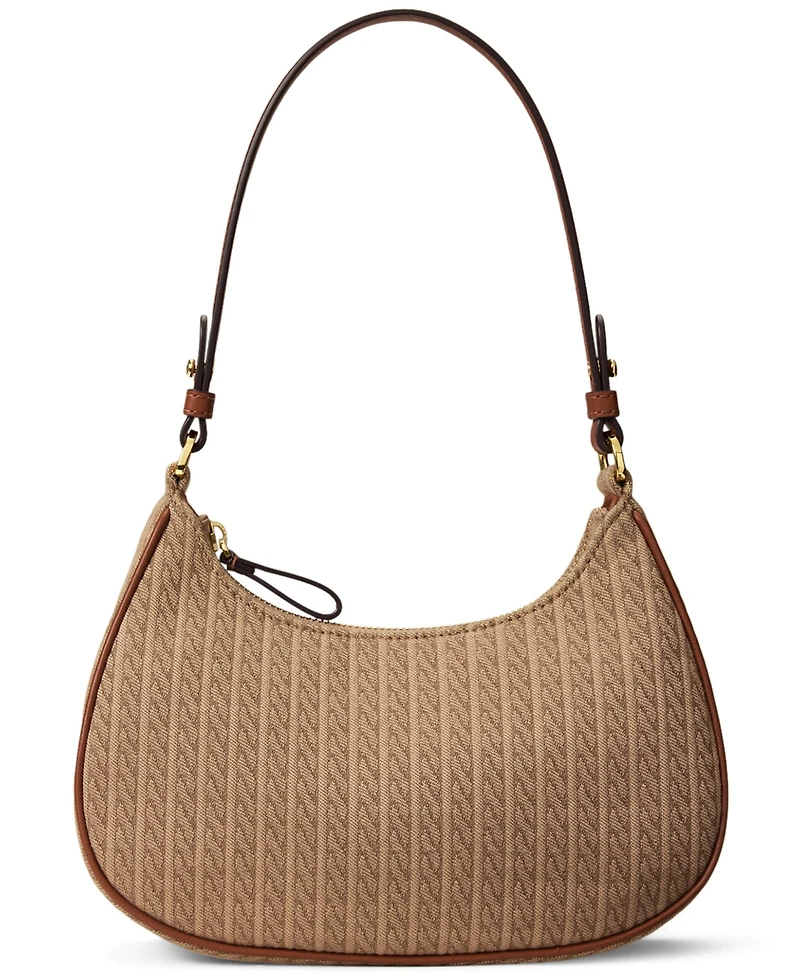 Lauren Ralph Lauren Small Marcy Zipper Shoulder Handbag